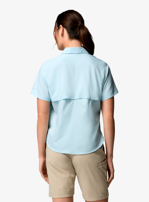 Ženska srajca Columbia Silver Ridge Utility II S/S Shirt - marine light