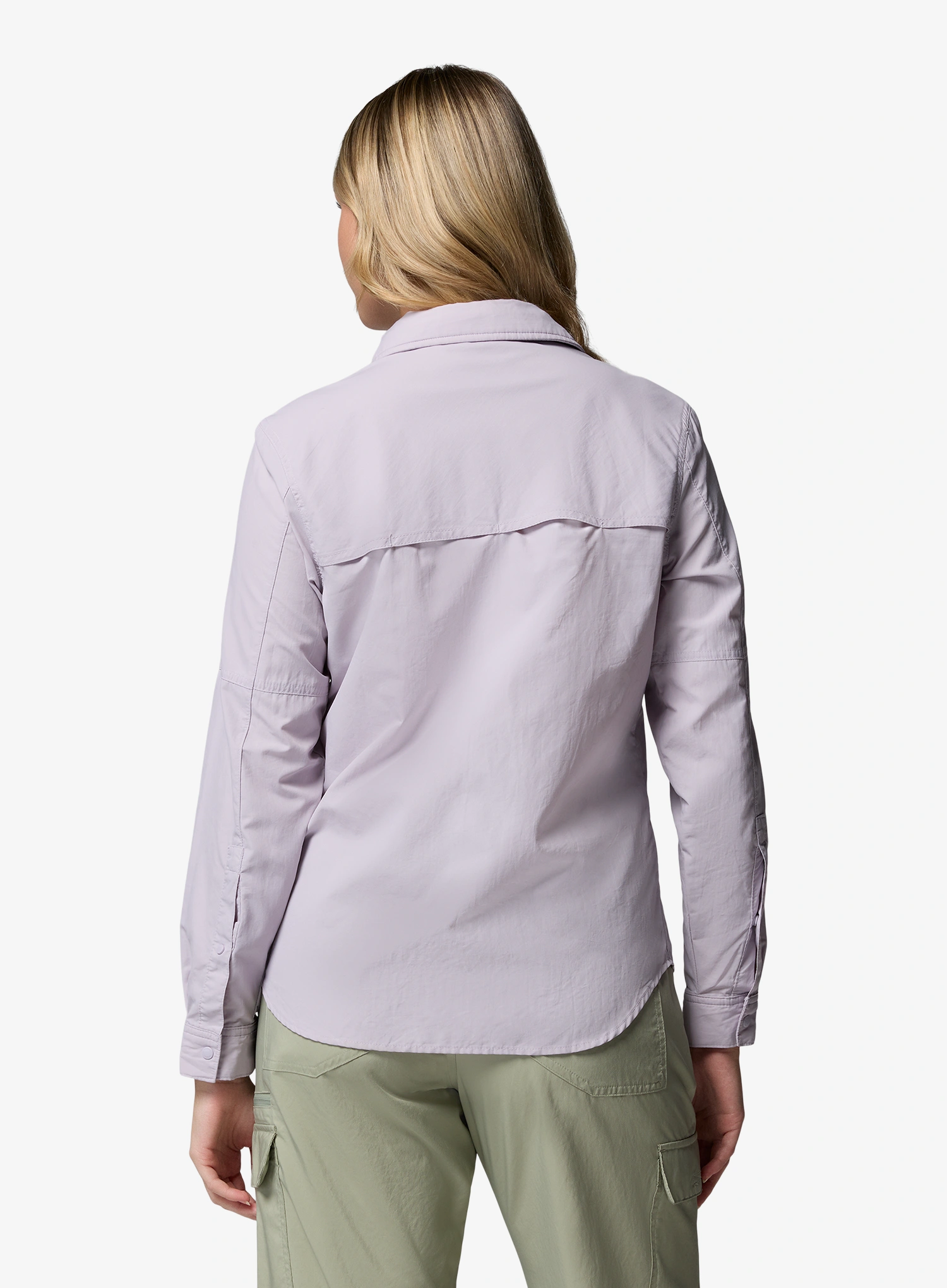 Ženska srajca Columbia Skien Valley Long Sleeve Shirt - lavender pearl
