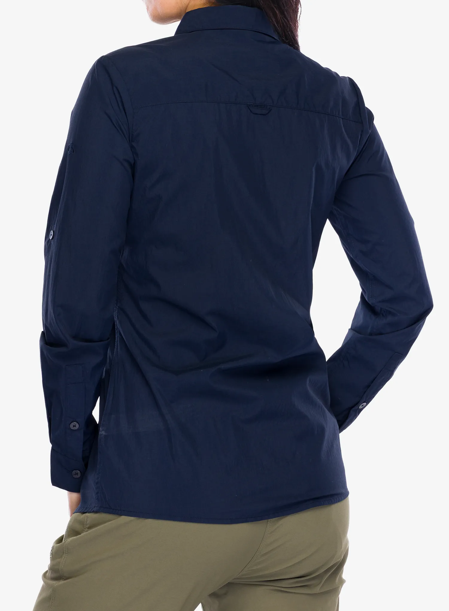 Ženska srajca Craghoppers NosiLife Freeda Long Sleeved Shirt - blue navy