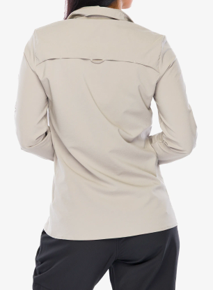 Ženska srajca Craghoppers NosiLife Pro LS Shirt III - soft mushroom