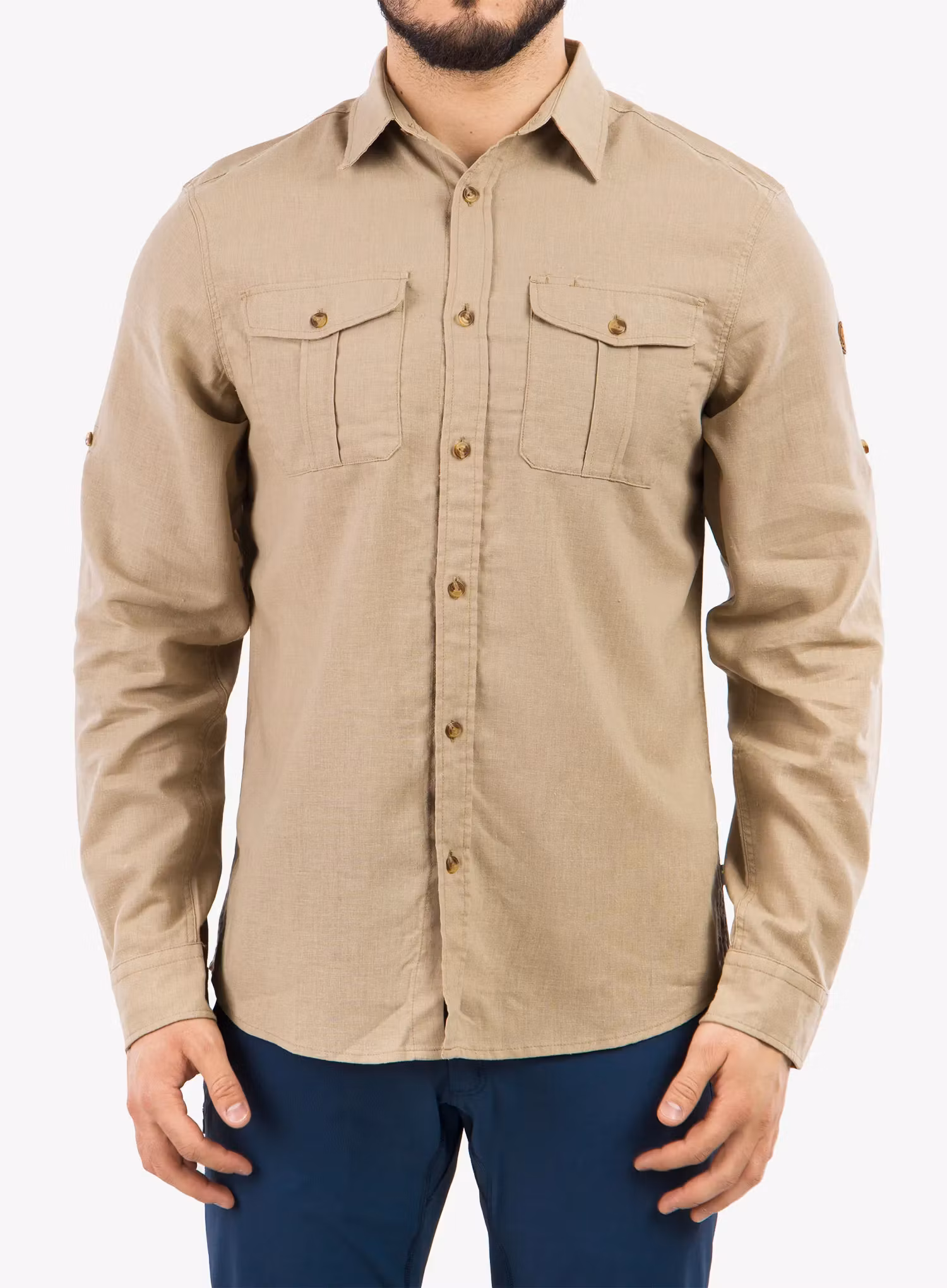 FjallravenOvikTravelShirtLSsandstone7323450688288a.webp