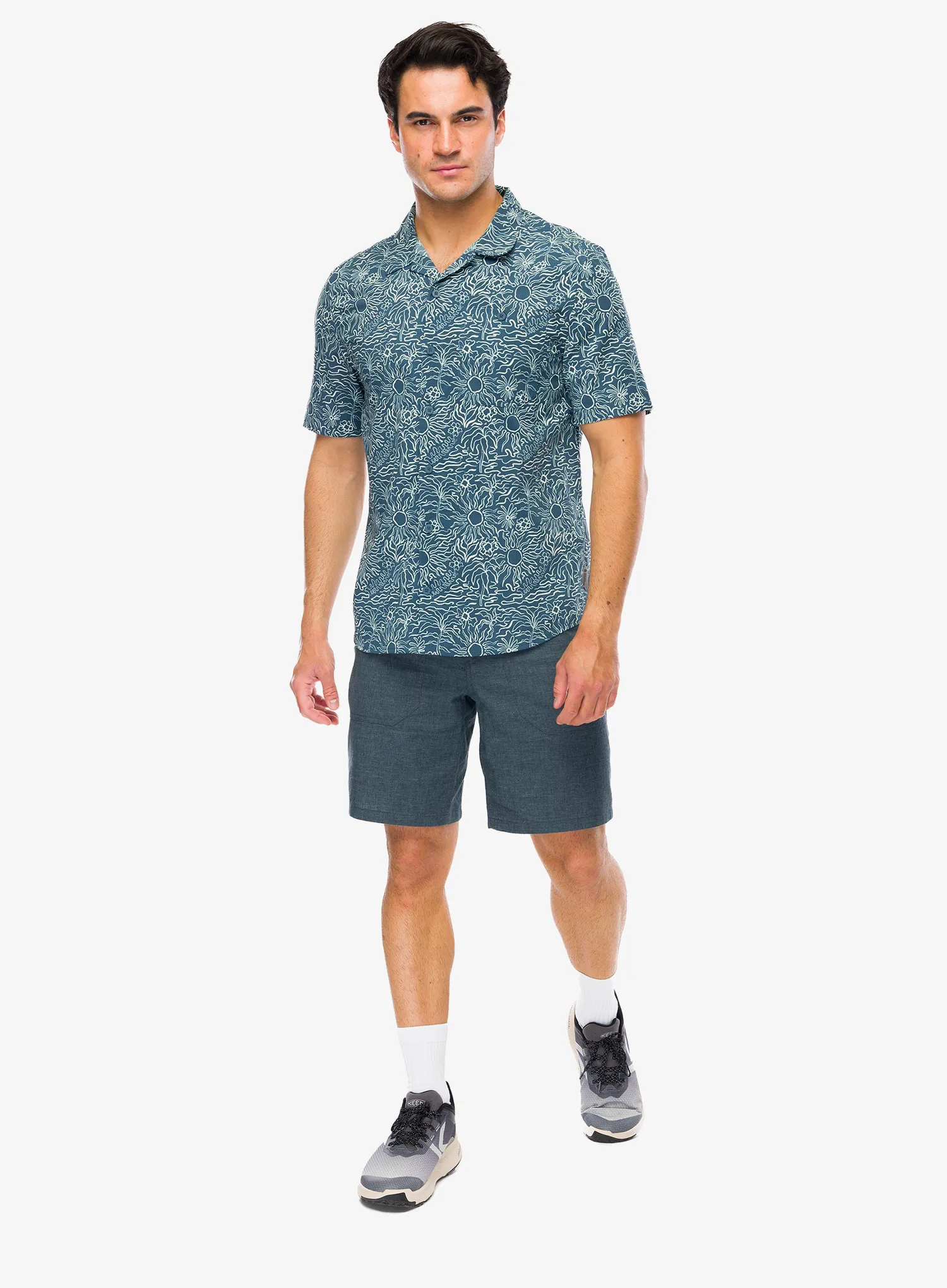 Srajca Royal Robbins Salathe Sun Shirt S/S - orion blue solar pt