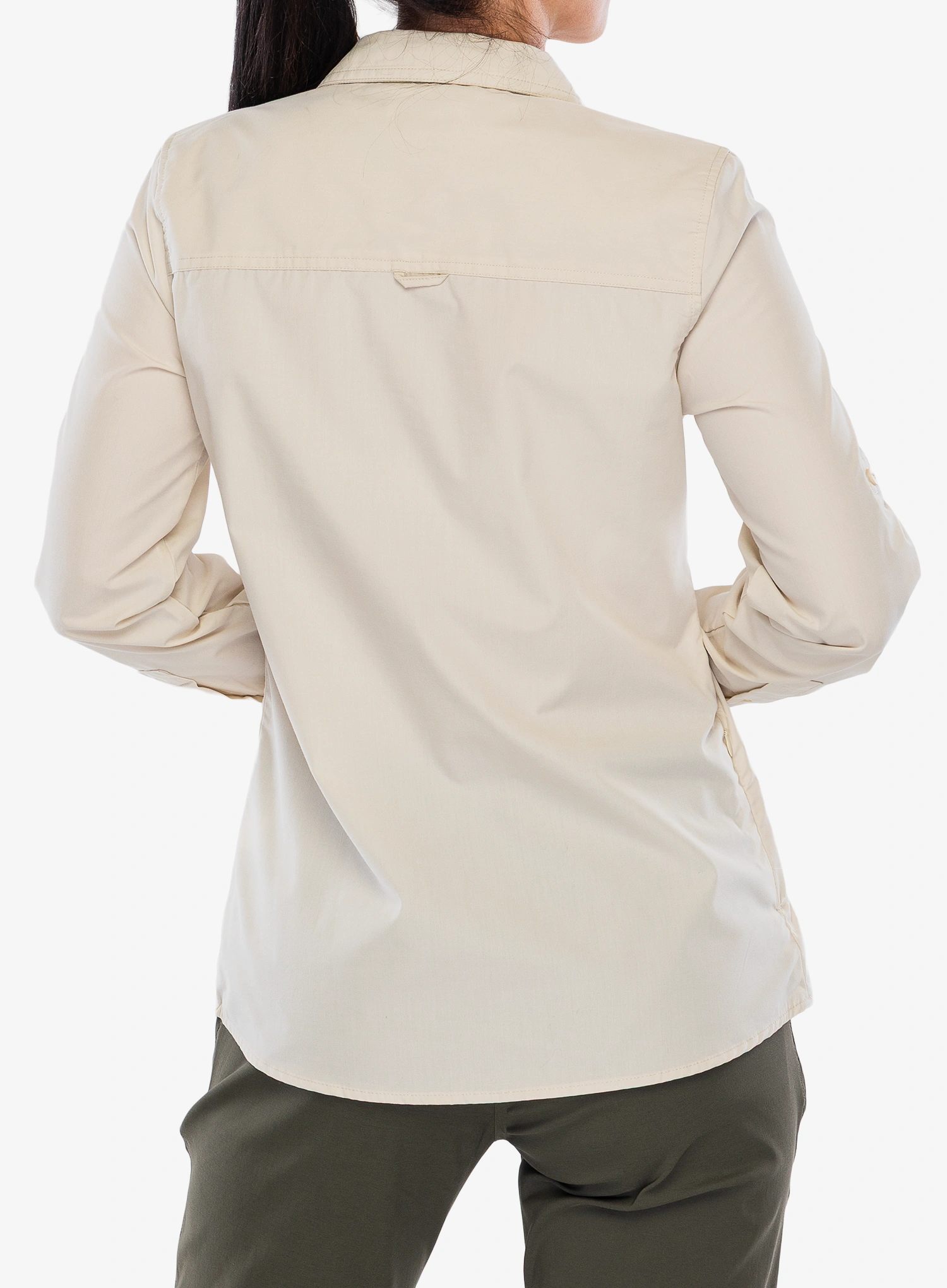 Ženska srajca proti komarjem Craghoppers Kiwi III Long Sleeved Shirt - stone