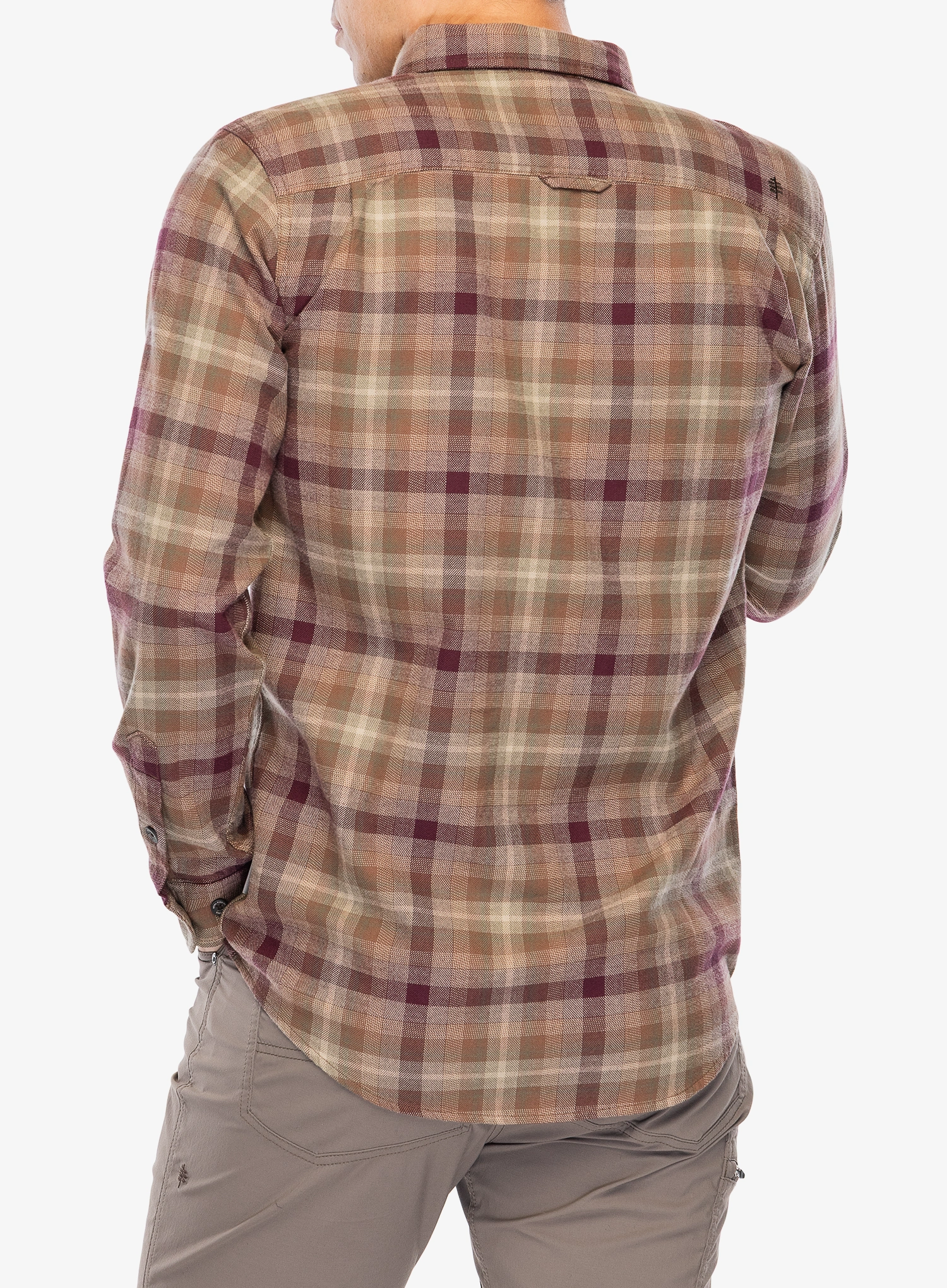 Srajca Royal Robbins Lieback Organic Cotton Flannel LS - dusty olive dipsea pld