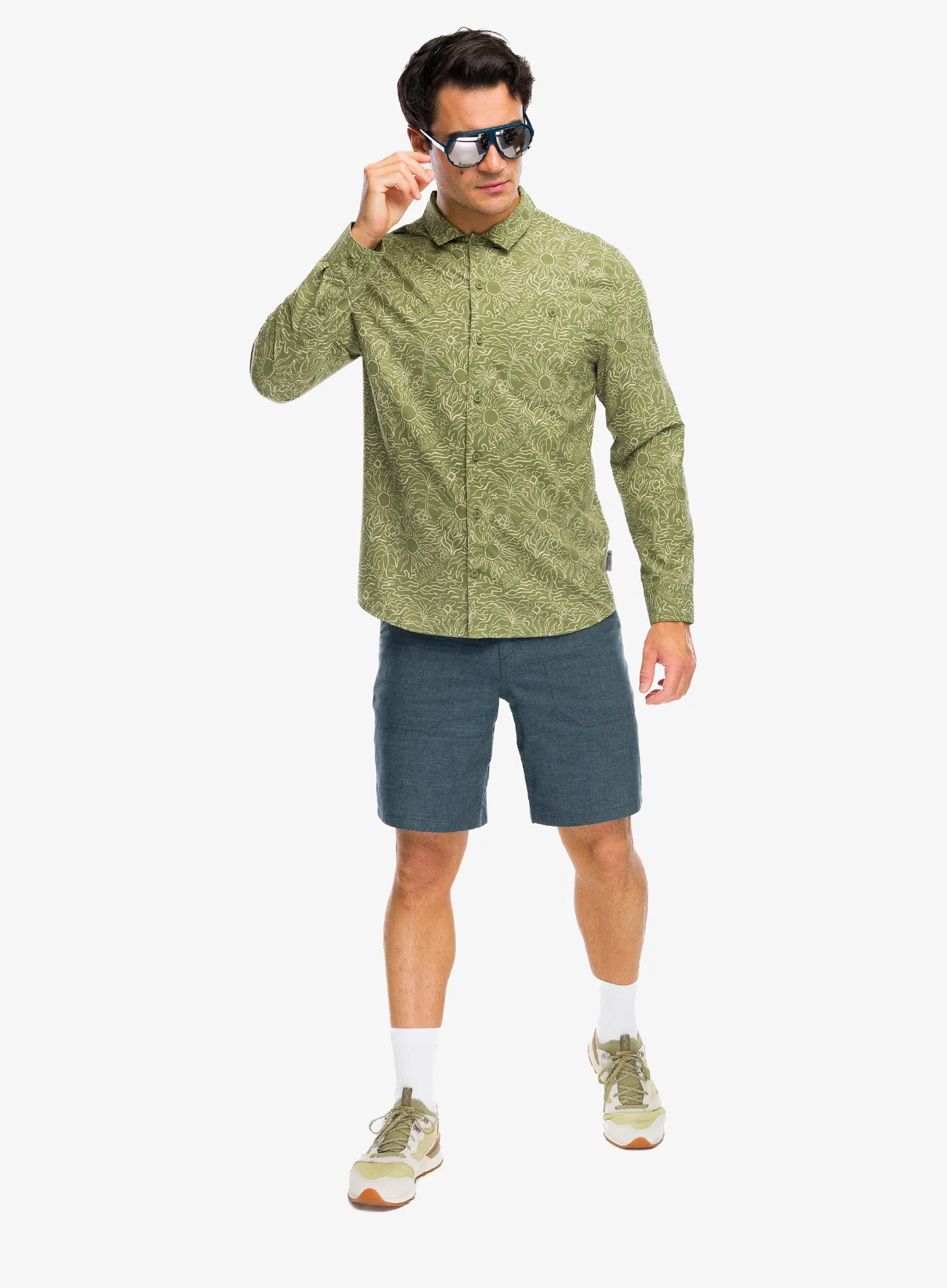 Srajca Royal Robbins Salathe Sun Shirt L/S - olive solar pt