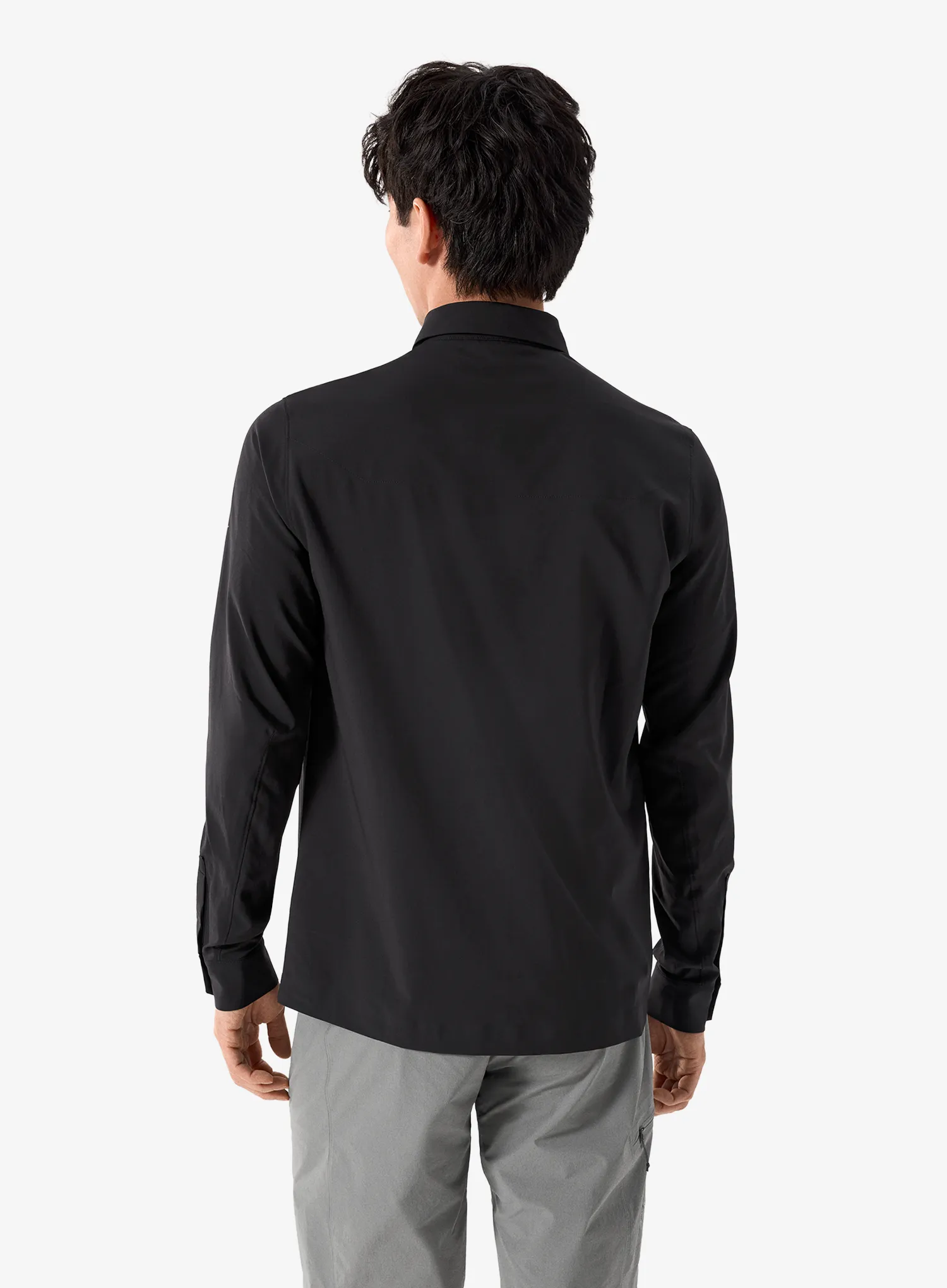 Pohodniška srajca Arcteryx Skyline LS Shirt - black