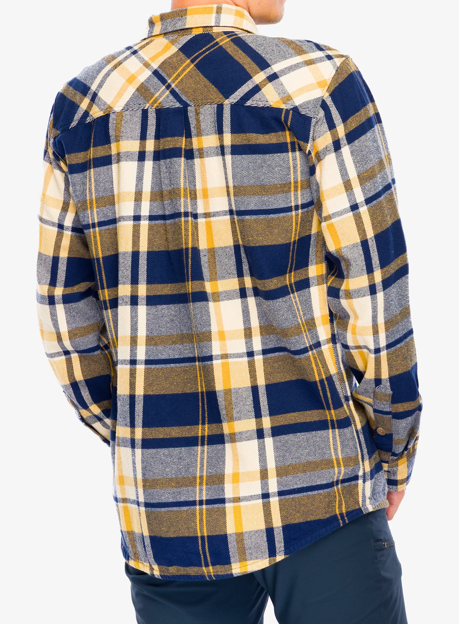 Pohodniška srajca Black Diamond Project Flannel - indigo/gold plaid