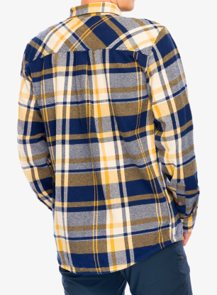 Pohodniška srajca Black Diamond Project Flannel - indigo/gold plaid