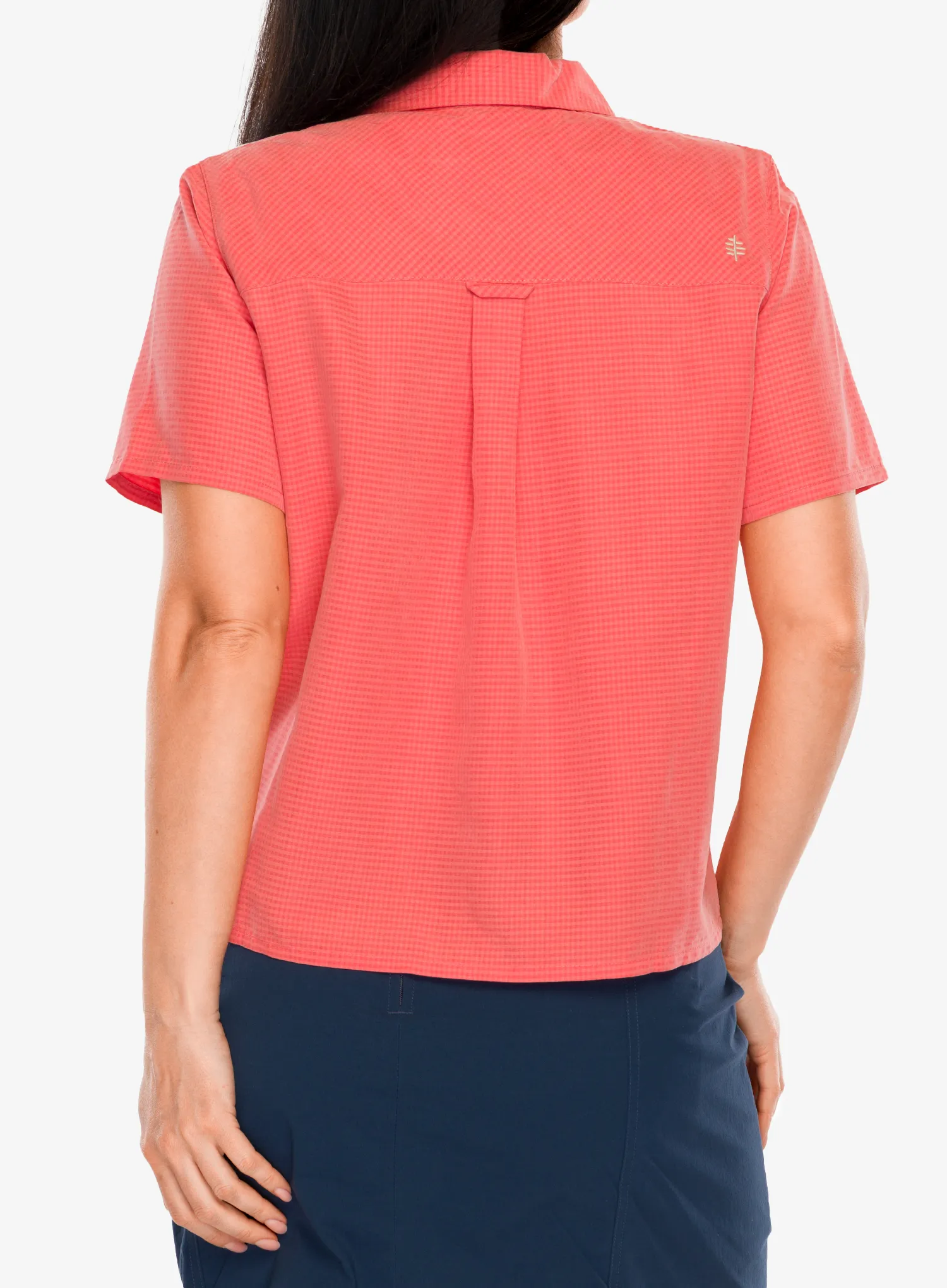 Ženska srajca Royal Robbins Desert Pucker S/S - rosefinch