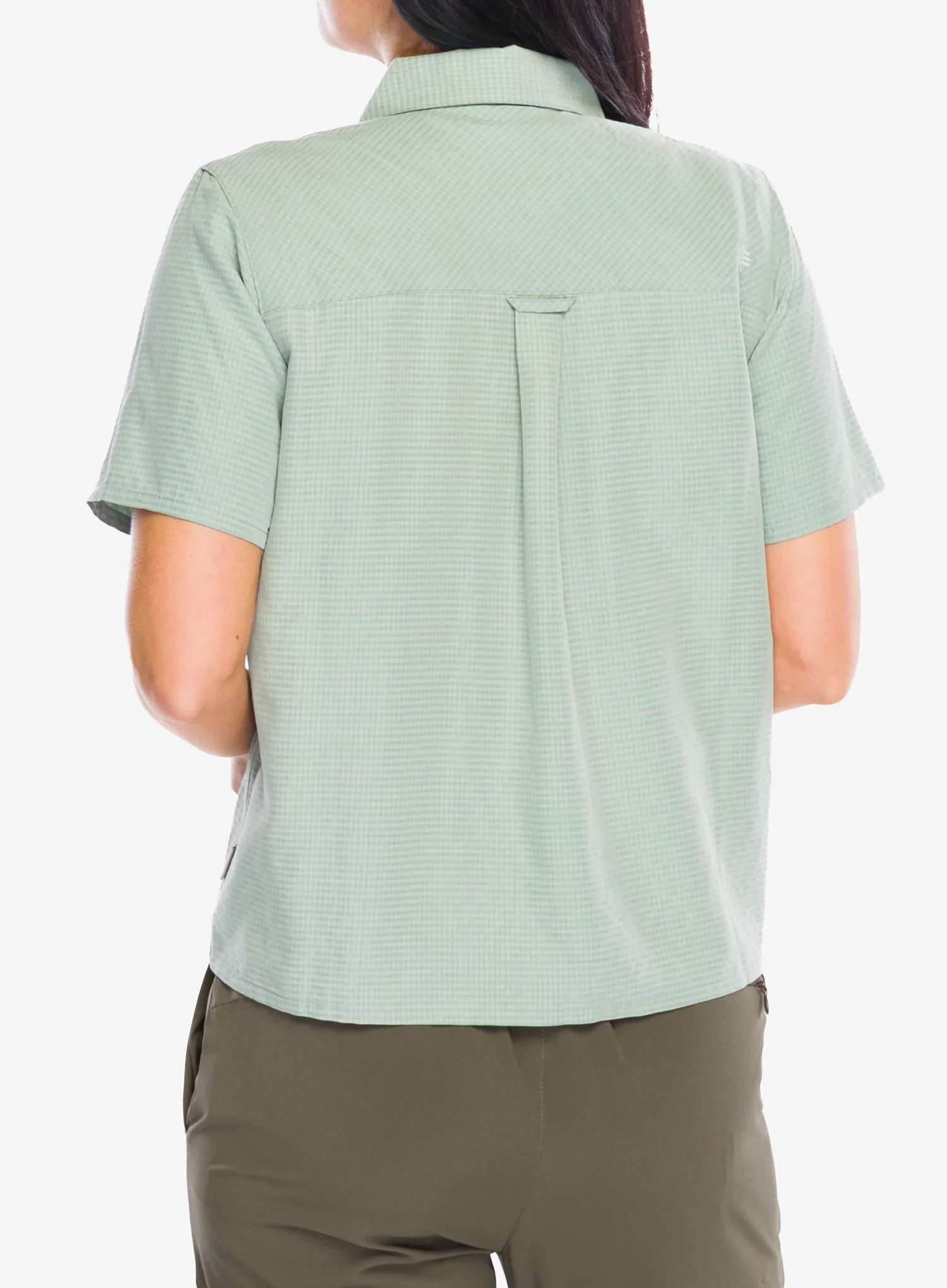 Ženska srajca Royal Robbins Desert Pucker S/S - sage leaf
