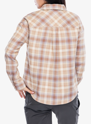 Ženska srajca Royal Robbins Lieback Overshirt - chalk dipsea pld