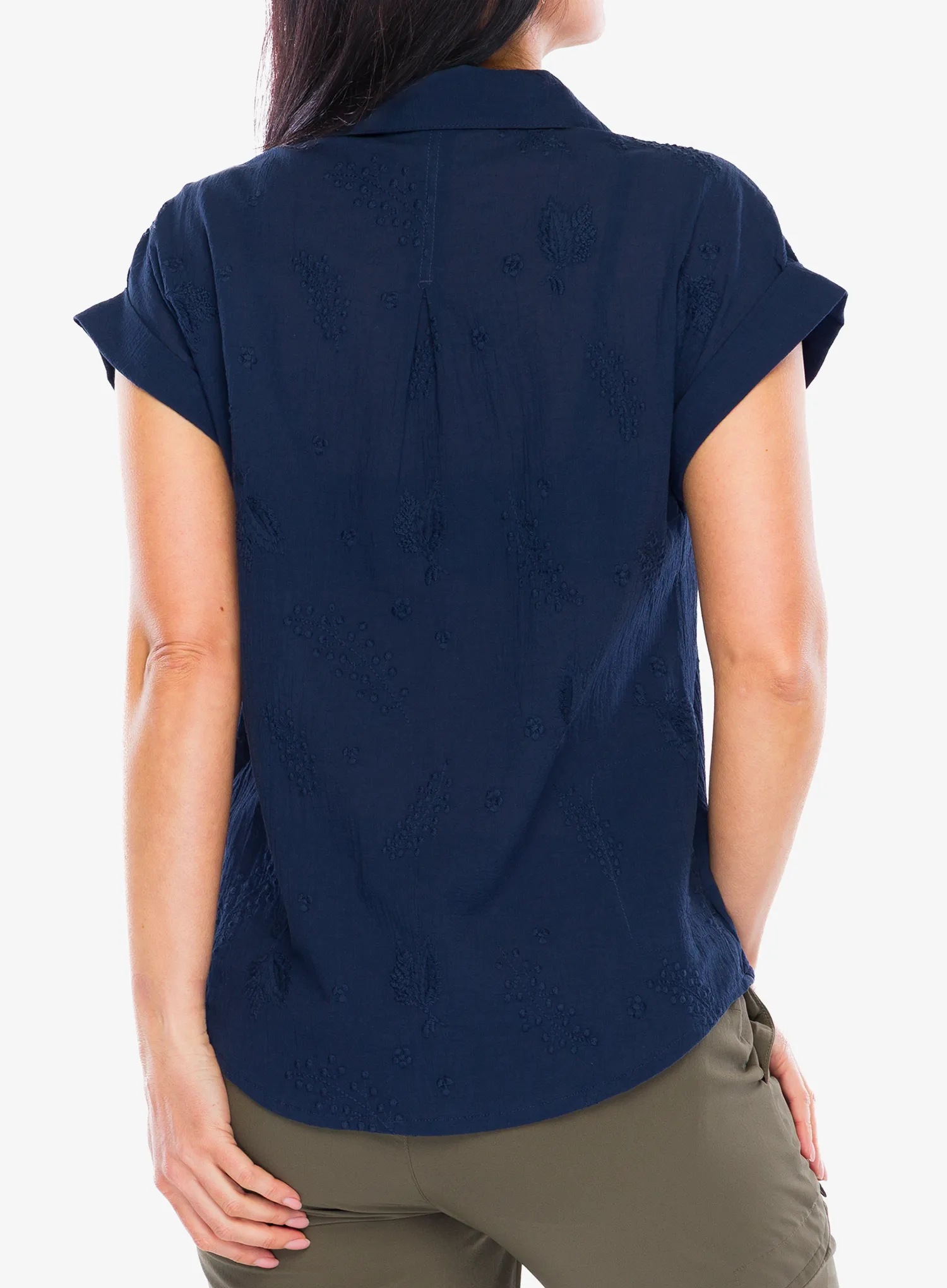 Ženska srajca Royal Robbins Oasis S/S - navy