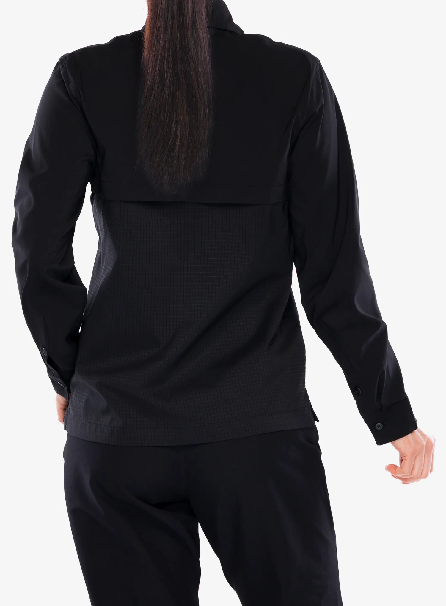 Ženska srajca The North Face L/S Lightrange Shirt - tnf black