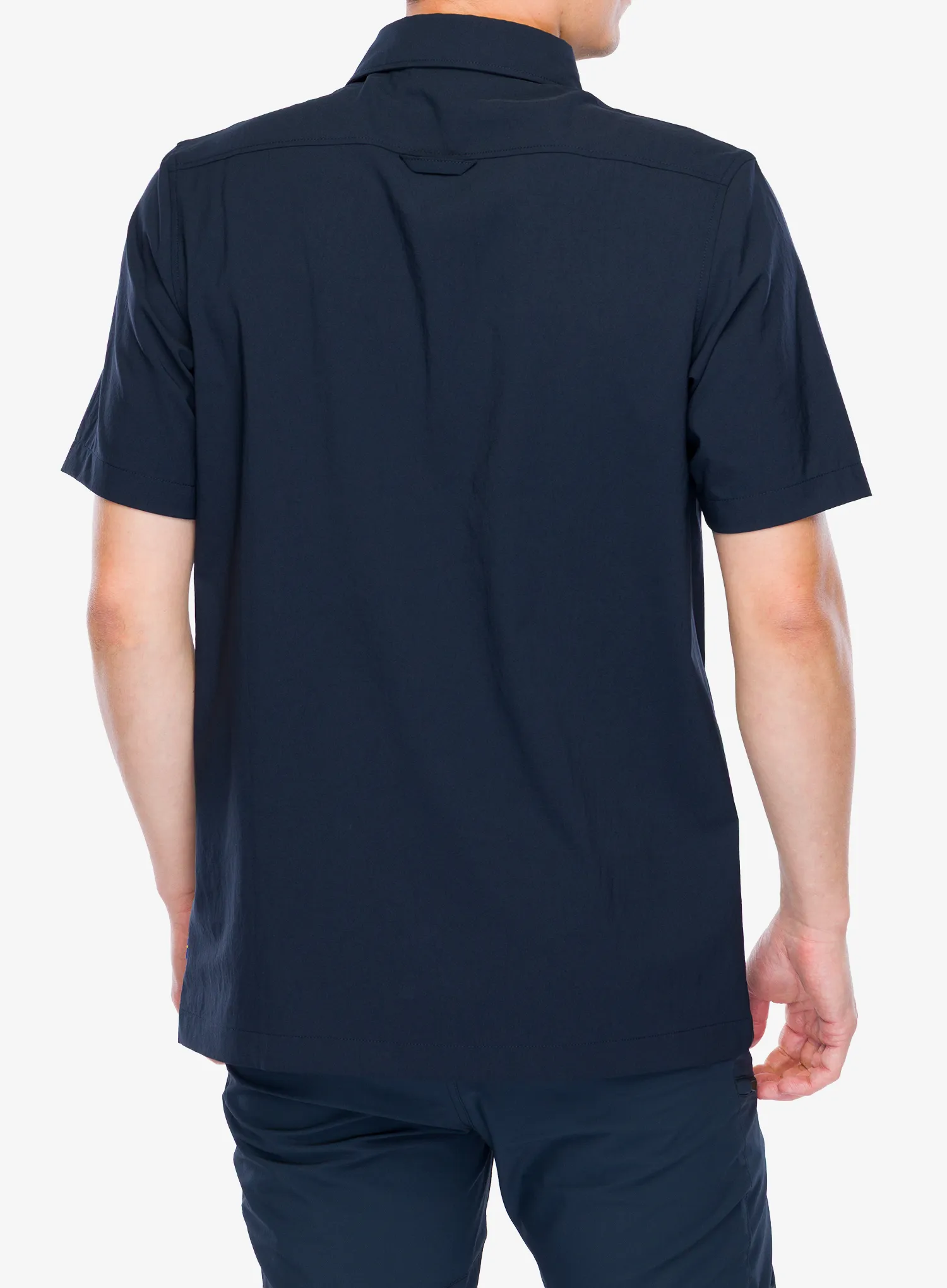 Pohodniška srajca Fjallraven High Coast Pack Shirt SS - dark navy