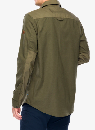 Pohodniška srajca Fjallraven Keb Trekking Shirt LS - laurel green/laurel green