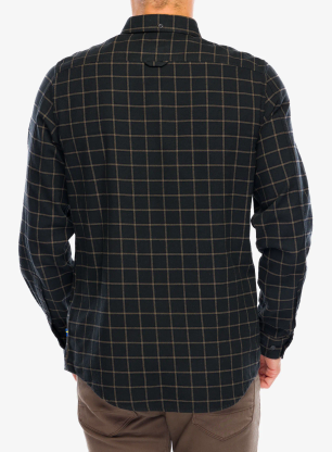 Pohodniška srajca Fjallraven Ovik Flannel Shirt - dark grey