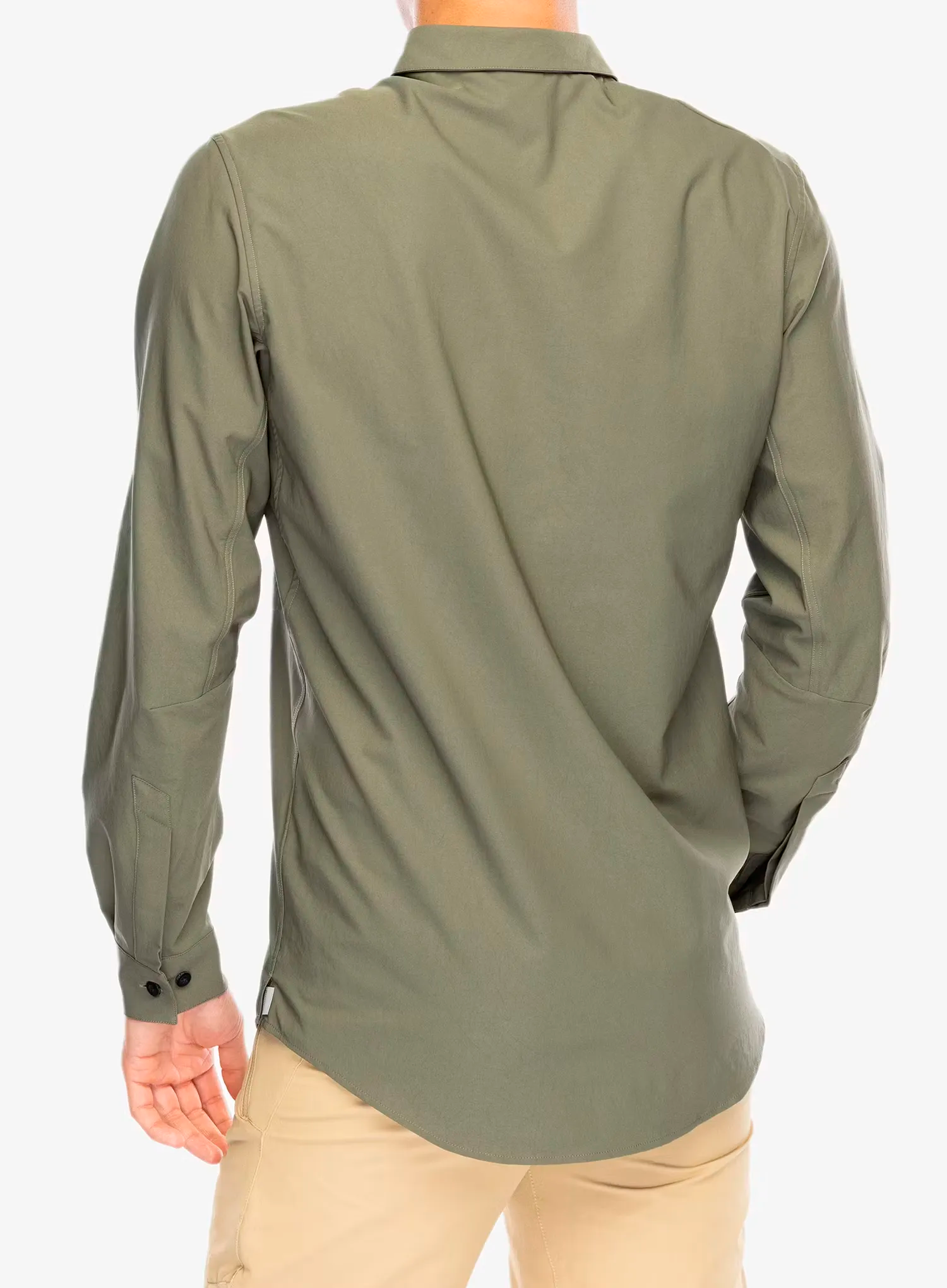 Pohodniška srajca Houdini Longsleeve Shirt - sage green