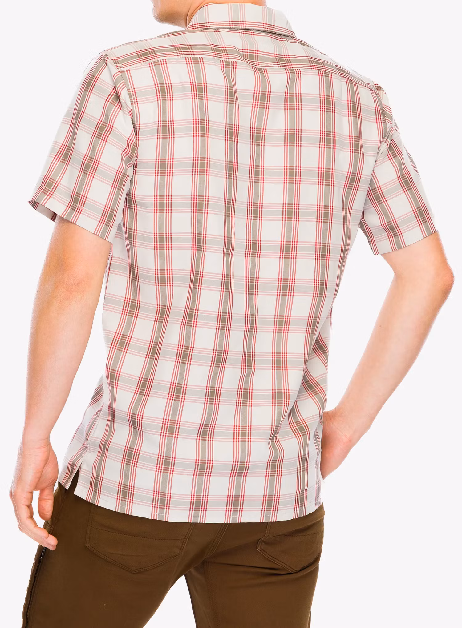 Pohodniška srajca Marmot Eldridge Novelty Classic S/S - birch bark oliver plaid
