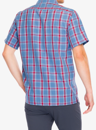 Pohodniška srajca Marmot Eldridge Novelty Classic S/S - rain cloud oliver plaid