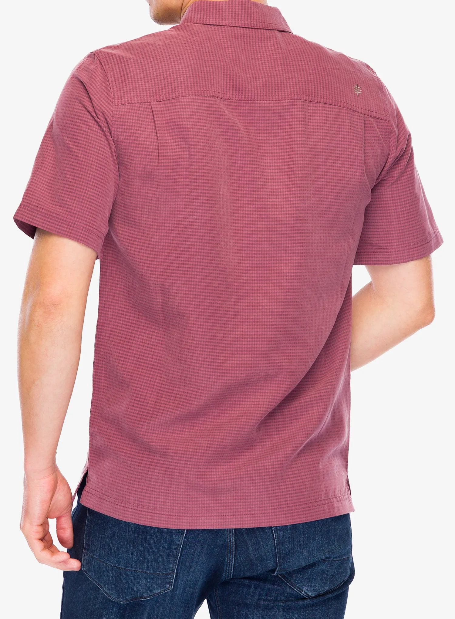 Pohodniška srajca Royal Robbins Mojave Pucker Dry SS - wild rhubarb