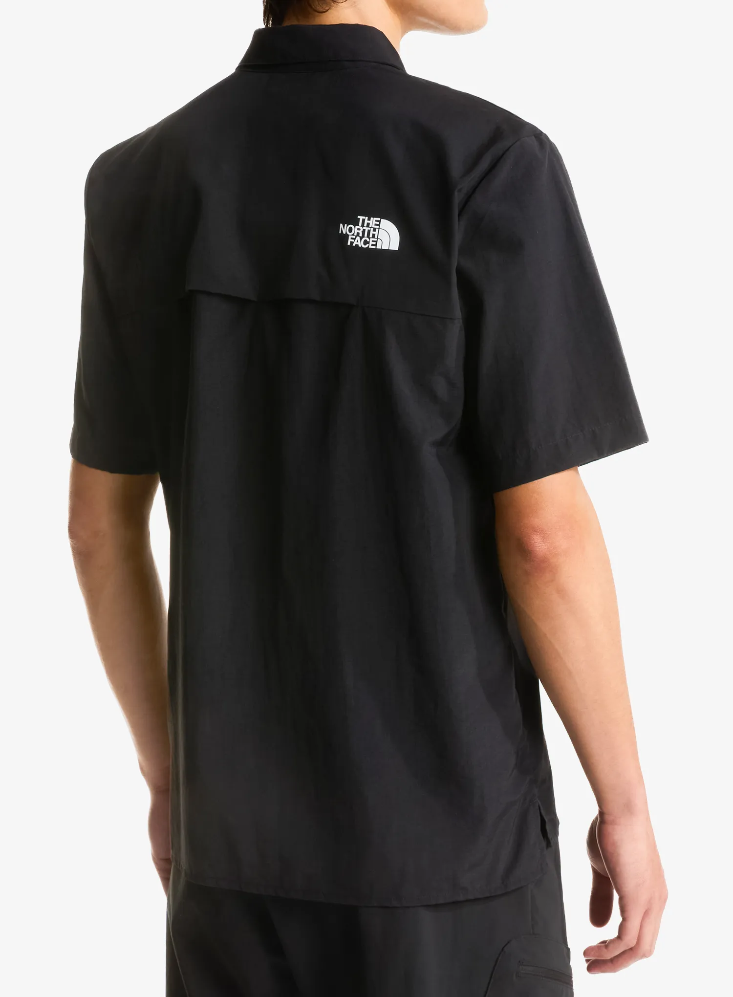 Pohodniška srajca The North Face Packable Short Sleeve Shirt - tnf black