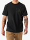 Bombažna majica Arcteryx Kragg SL Cotton Bird Word SS - 24k black
