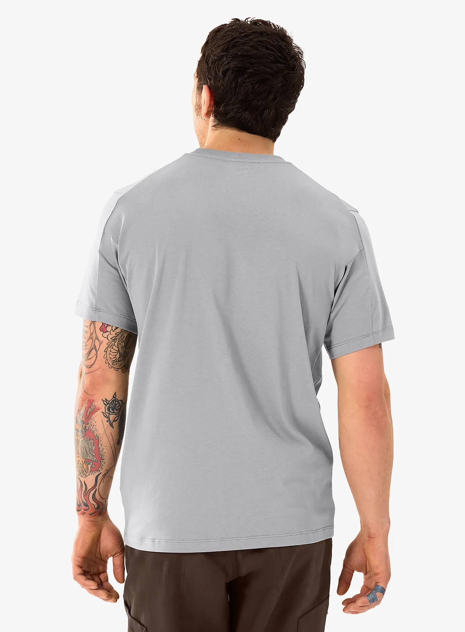 Bombažna majica Arcteryx Kragg SL Cotton SS - void