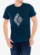 Bombažna majica Black Diamond Engineered Diamond SS Tee - indigo