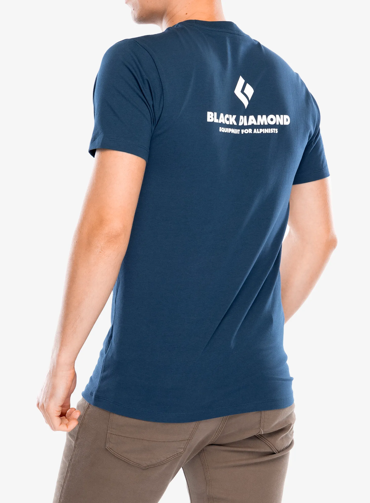Bombažna majica Black Diamond Equipment For Alpinist Tee - indigo