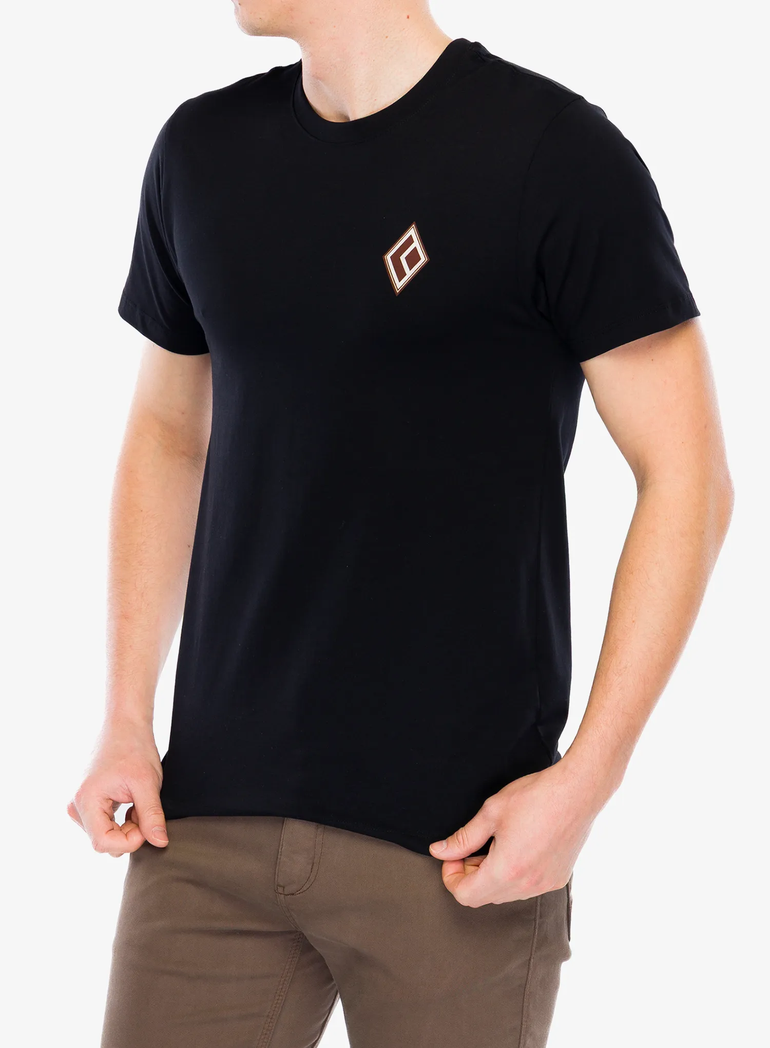 Bombažna majica Black Diamond Heritage Alpinist SS Tee - black