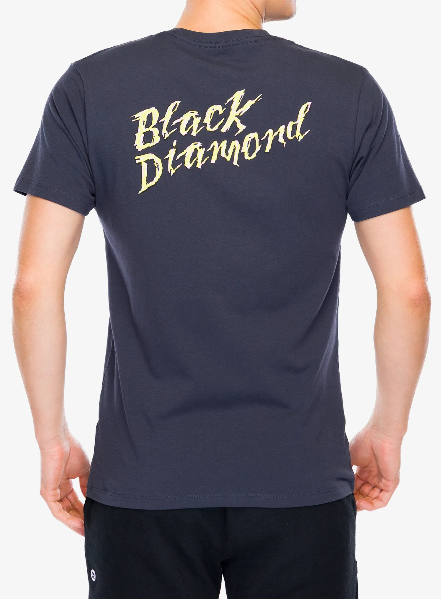 Bombažna majica Black Diamond Shredded SS Tee - charcoal