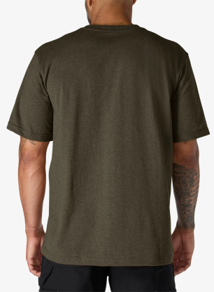 Bombažna majica Carhartt Dearborn Relaxed Pocket T-Shirt - burnished logs heather