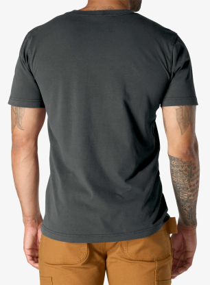 Bombažna majica Carhartt Irvine Relaxed Garment Dyed T-Shirt - shadow