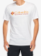 Bombažna majica Columbia CSC Basic Logo S/S Shirt - white/csc retro logo
