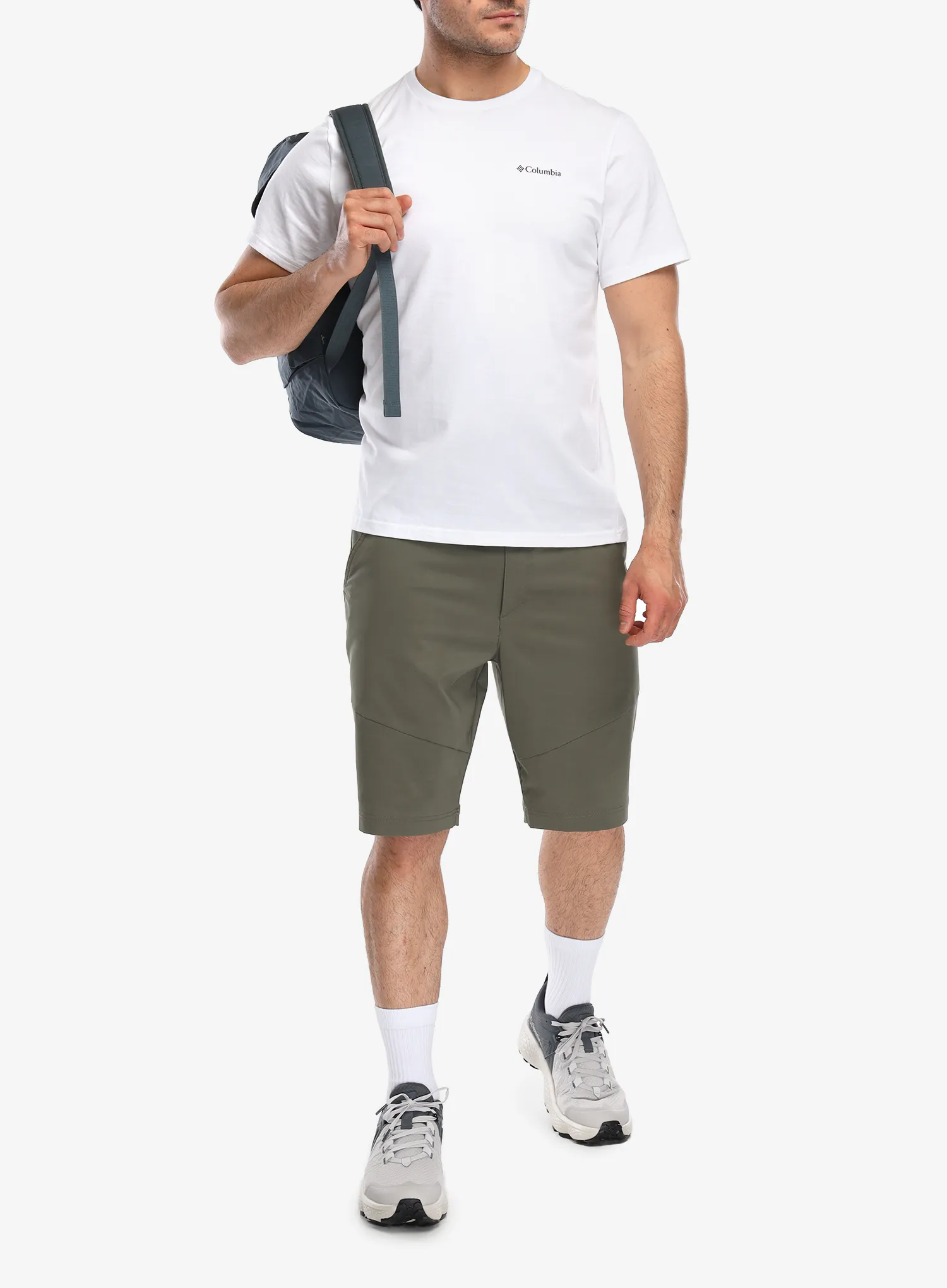 Bombažna majica Columbia CSC Outdoor Back Graphic Tee - white/scoped view