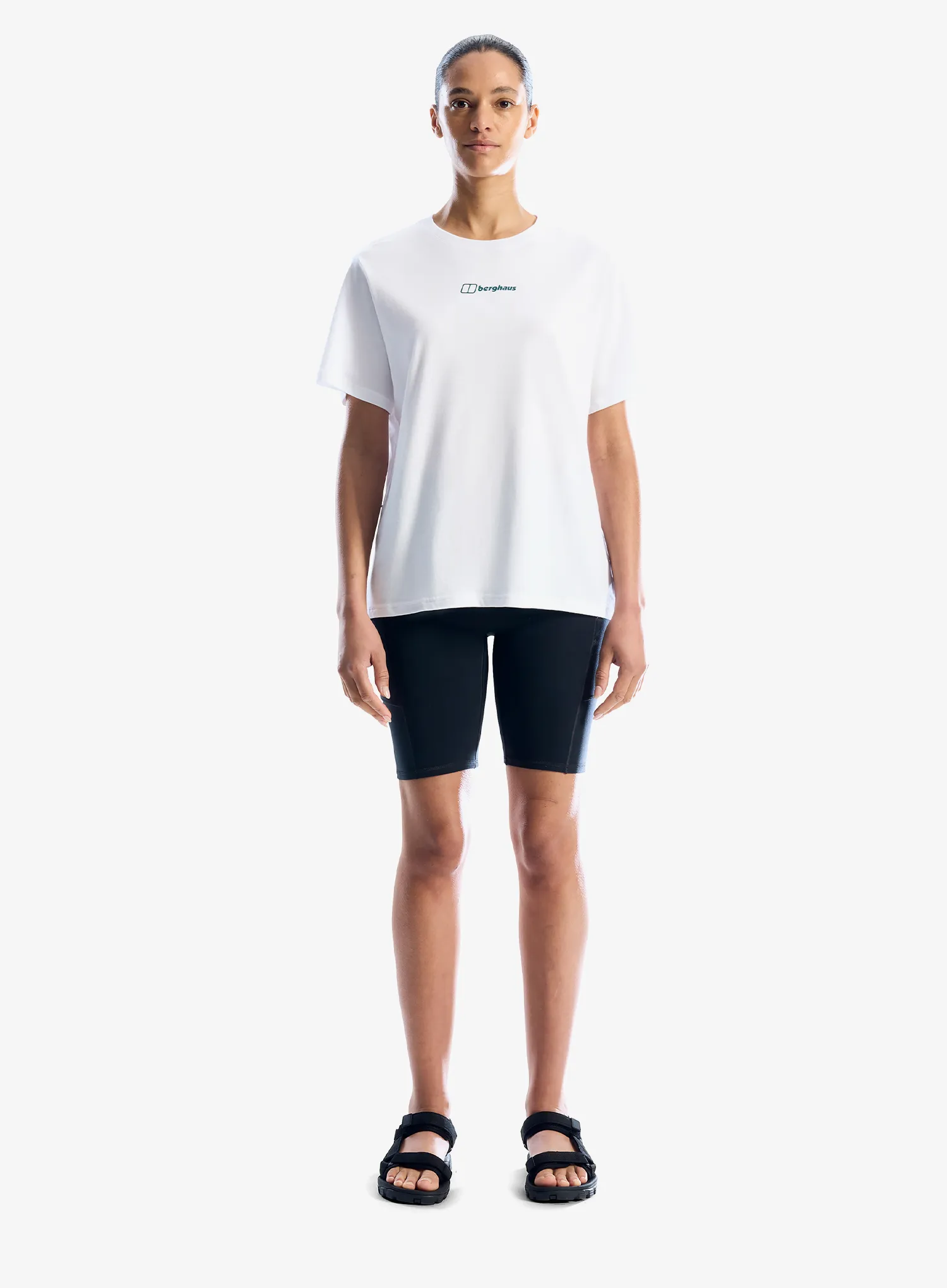 Ženska bombažna majica Berghaus Cairn Essential Tee Af - breeze
