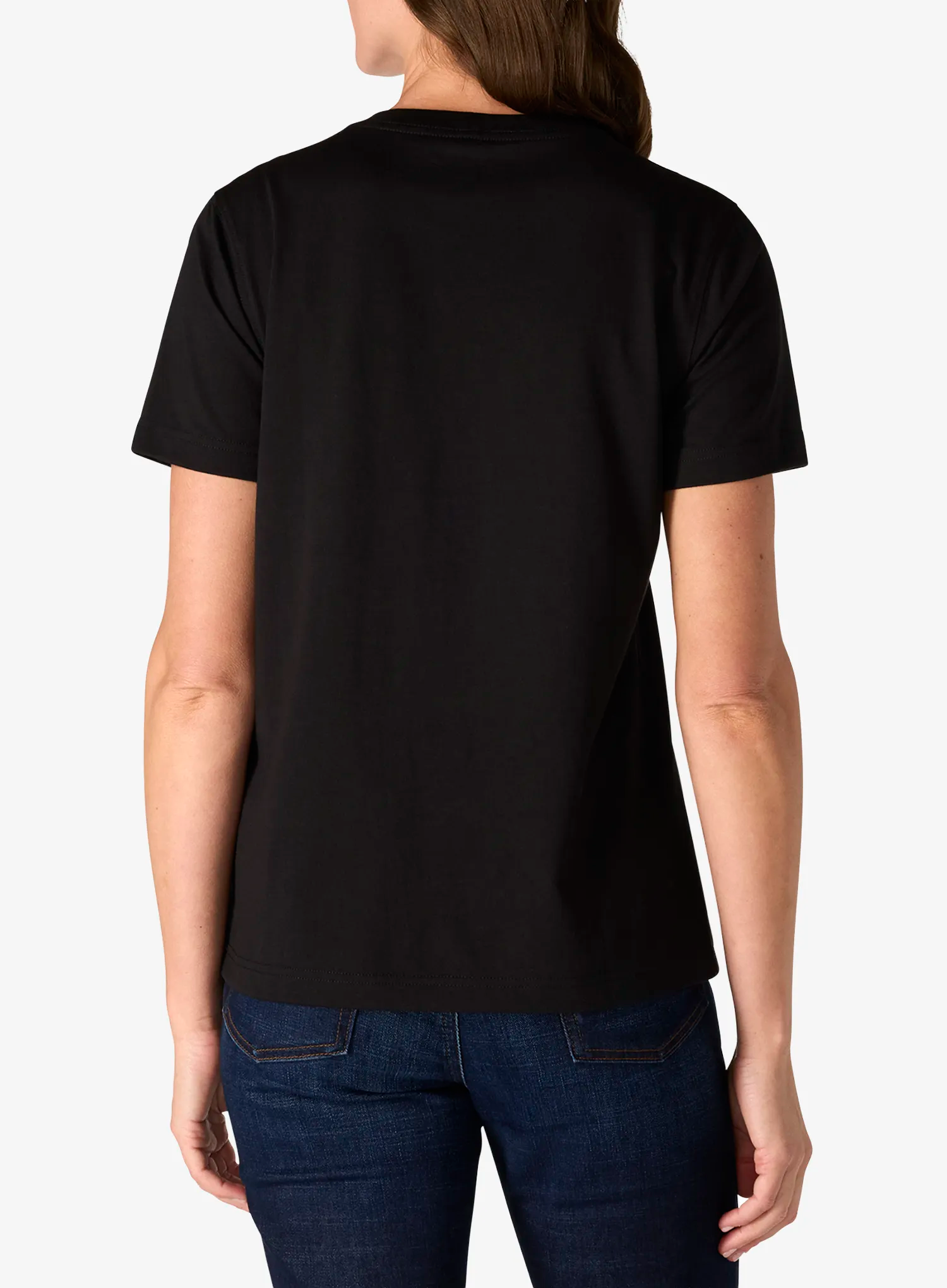 Ženska bombažna majica Carhartt Irvine Relaxed T-Shirt - black
