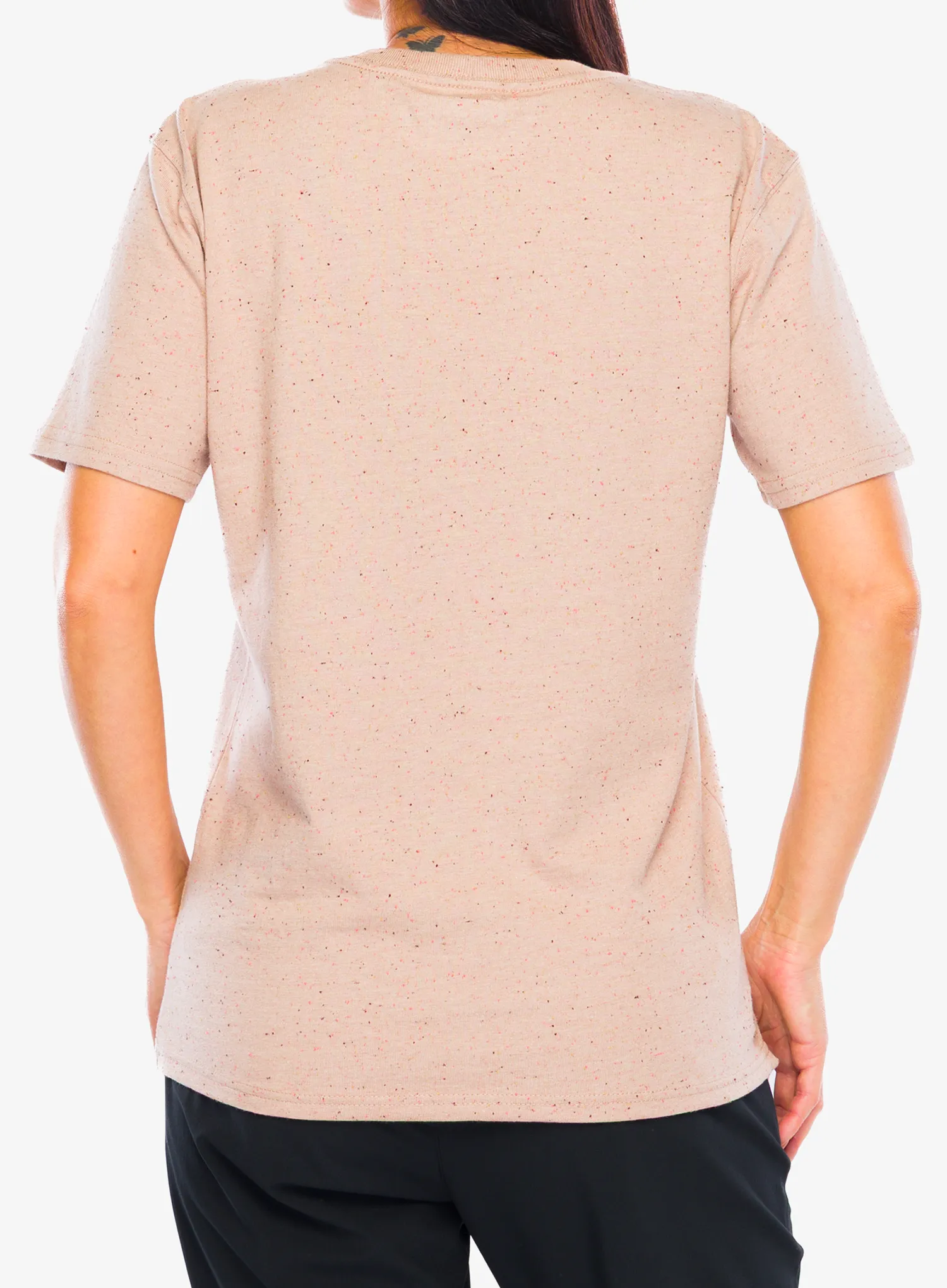 Ženska bombažna majica Carhartt Workwear Pocket S/S T-Shirt - light taupe nep
