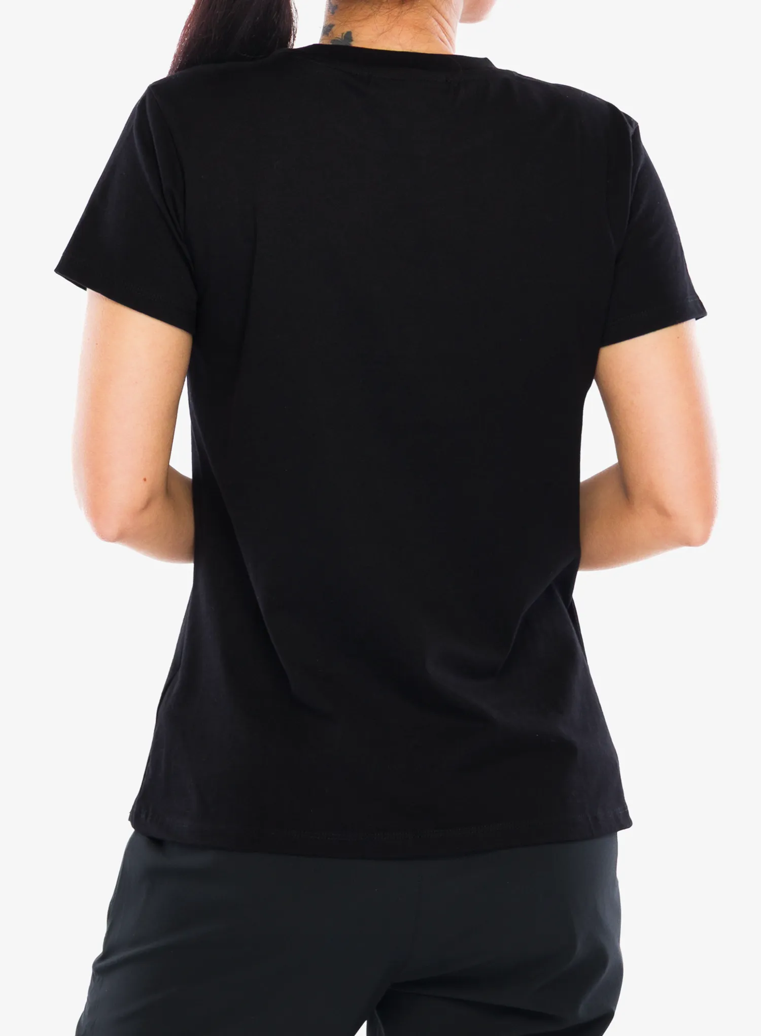 Ženska bombažna majica Didriksons Ingaro T-Shirt BBTO - black