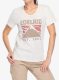 Ženska bombažna majica Edelrid Highball T-Shirt V - white