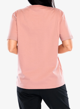 Ženska bombažna majica Fjallraven Heavy Classic T-shirt - dusty rose