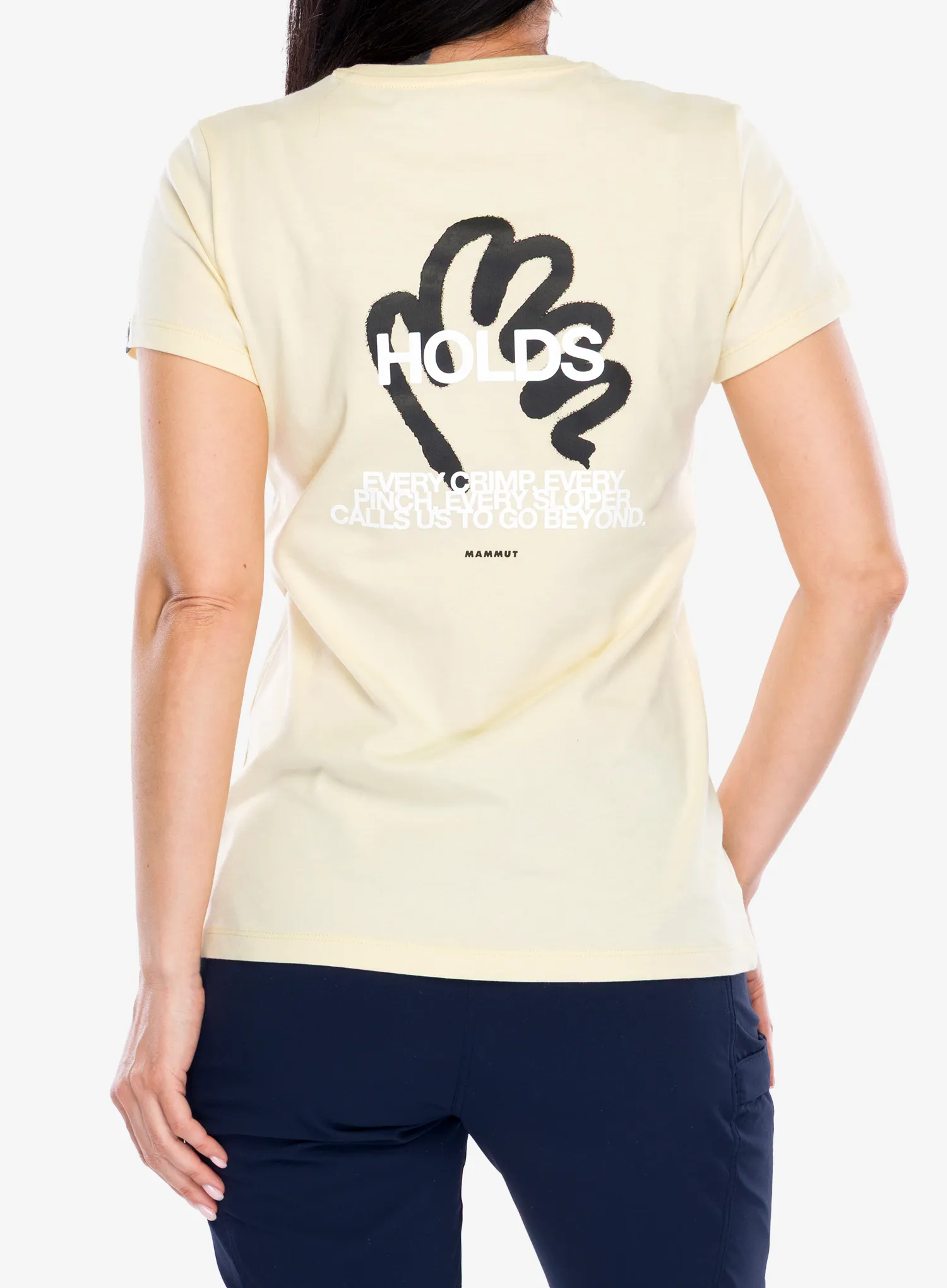 Ženska bombažna majica Mammut Massone T-Shirt Hold - alvatern