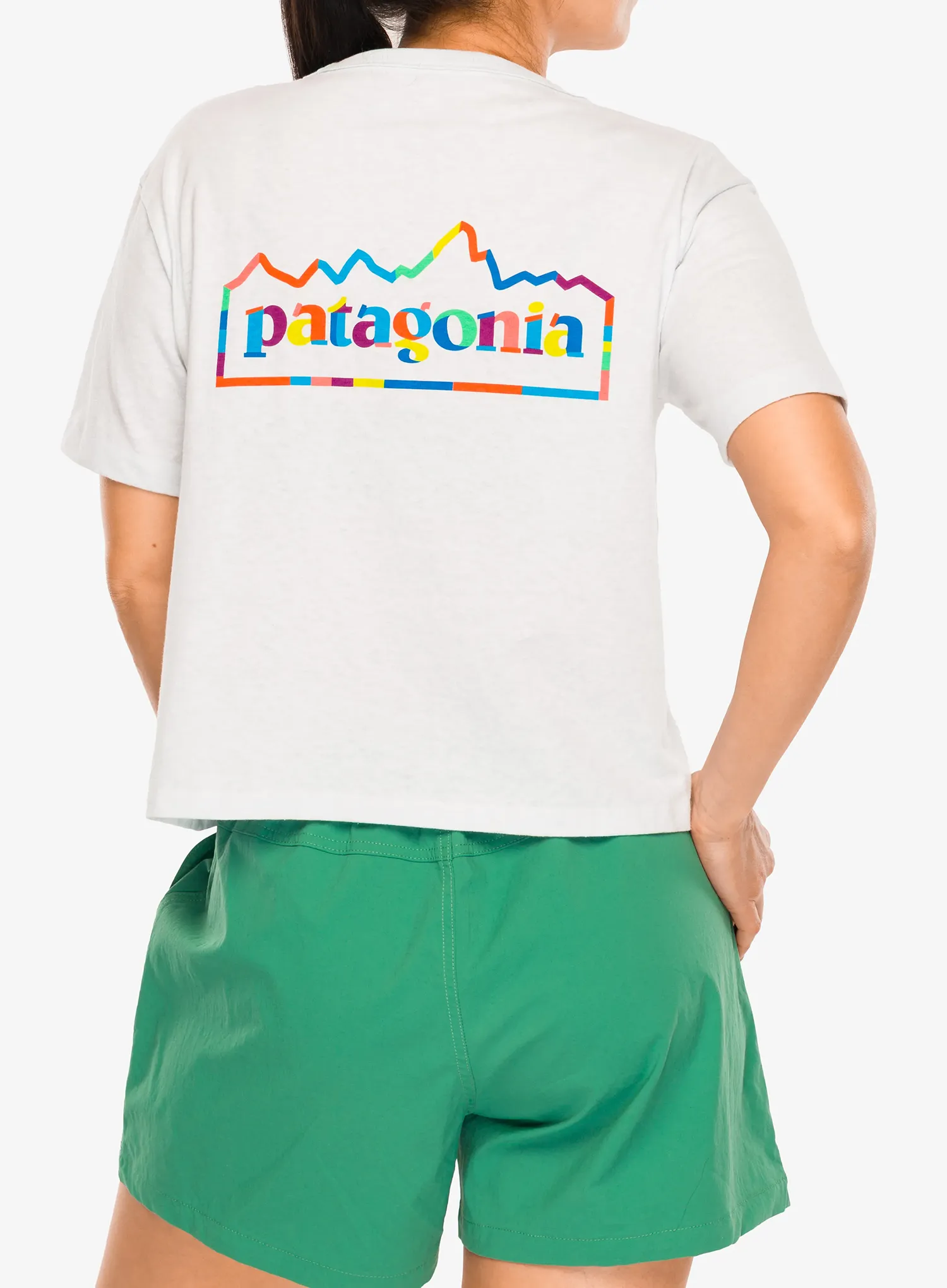Ženska bombažna majica Patagonia Unity Fitz Easy Cut Responsibili-Tee - white