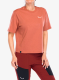 Ženska bombažna majica Salewa Eagle Sunset Loose T-Shirt - etruscan red