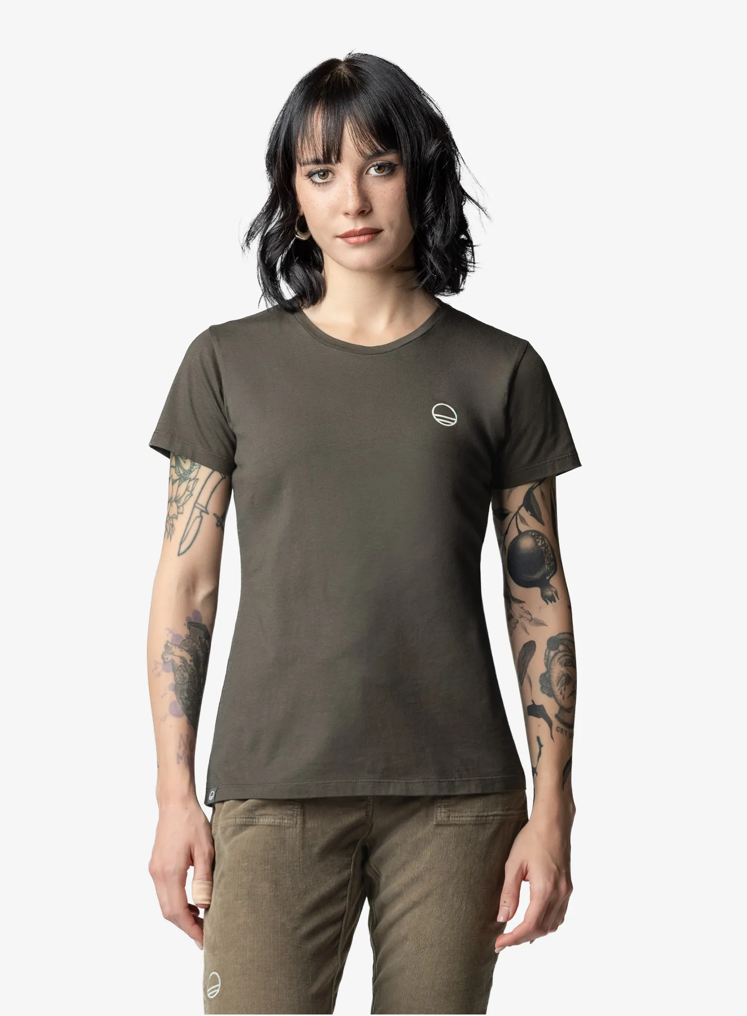 Ženska bombažna majica Wild Country Stamina T-Shirt - mallow/mallow