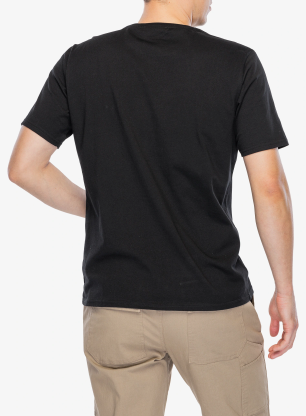 Bombažna majica Didriksons Harald T-Shirt Col - black