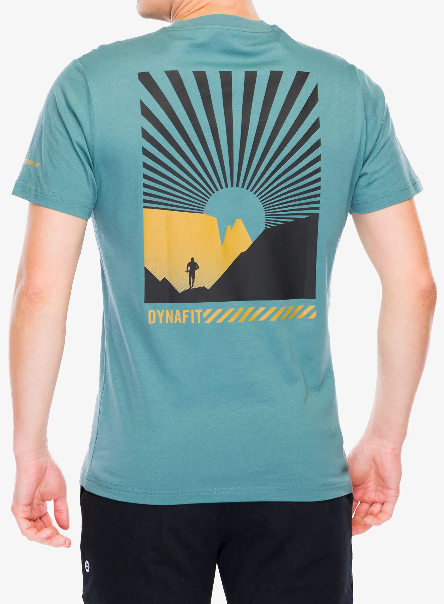 Bombažna majica Dynafit 24/7 Graphic T-Shirt - atlantic/sunrise trail