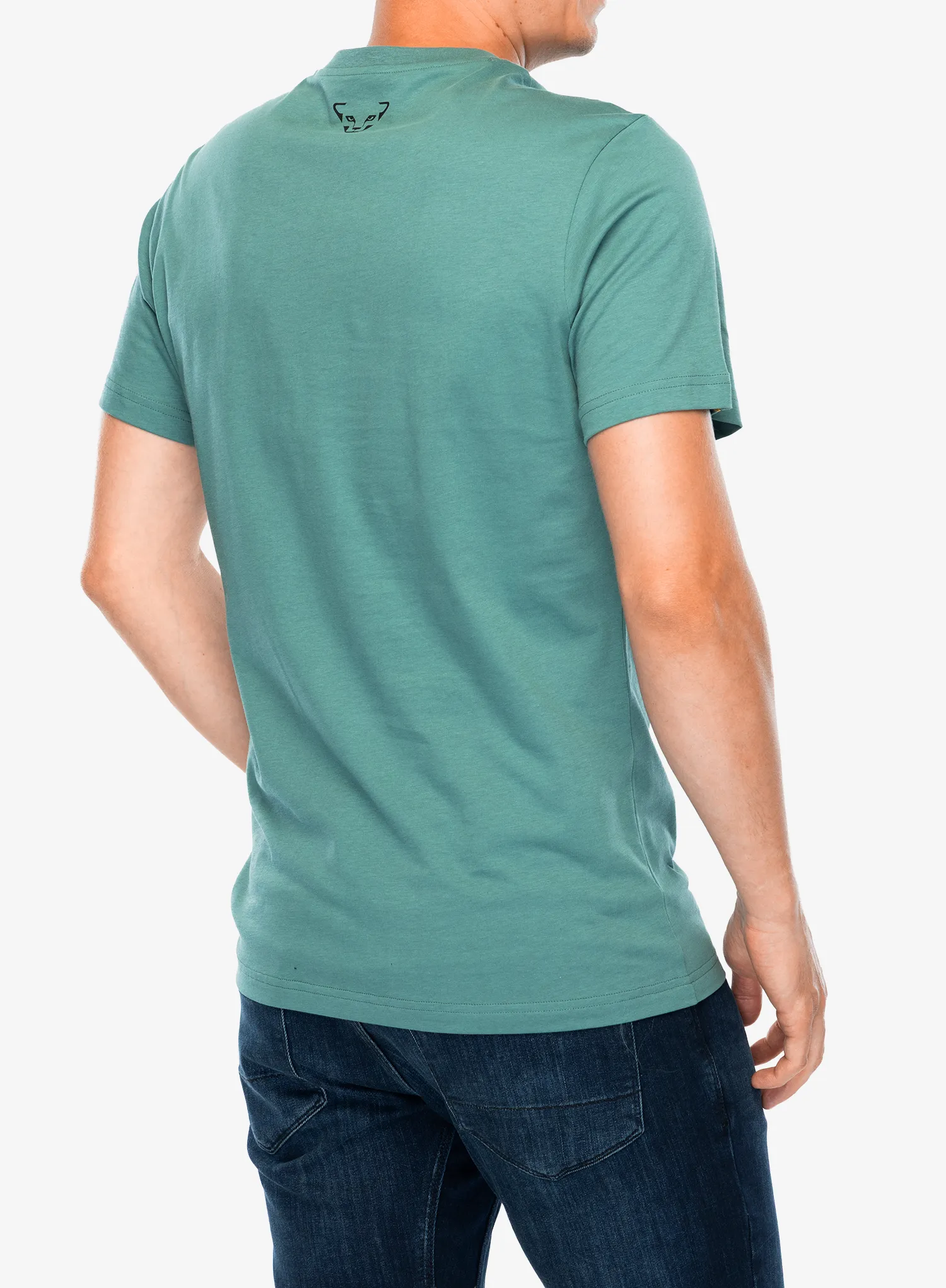 Bombažna majica Dynafit Graphic Cotton S/S Tee - atlantic/tabloid