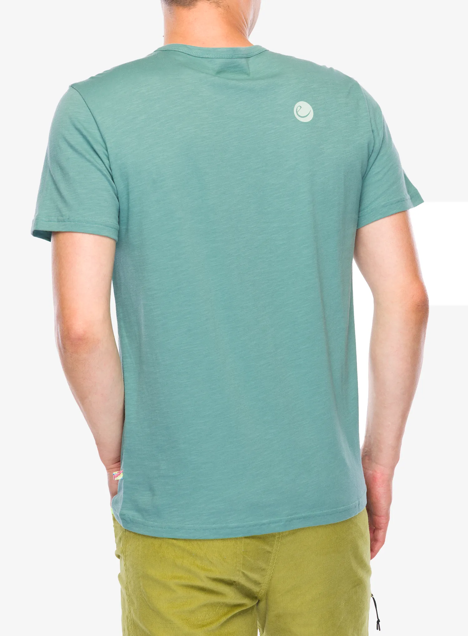 Bombažna majica Edelrid Highball T-Shirt IV - mineral