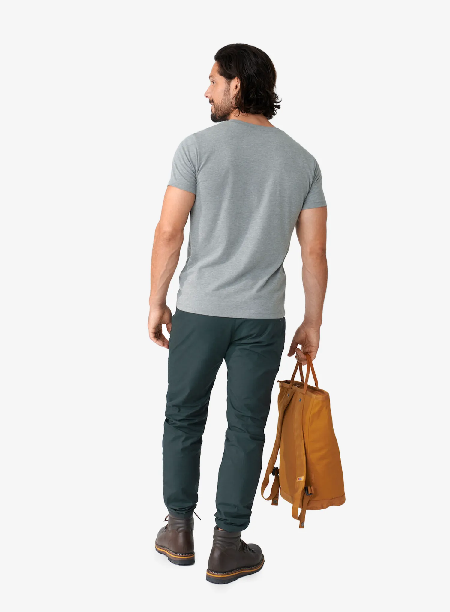Bombažna majica Fjallraven Fjallraven Fox T-shirt  - grey melange